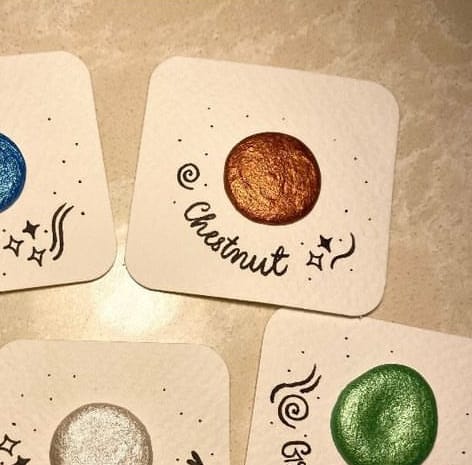 Chestnut - Dot Card